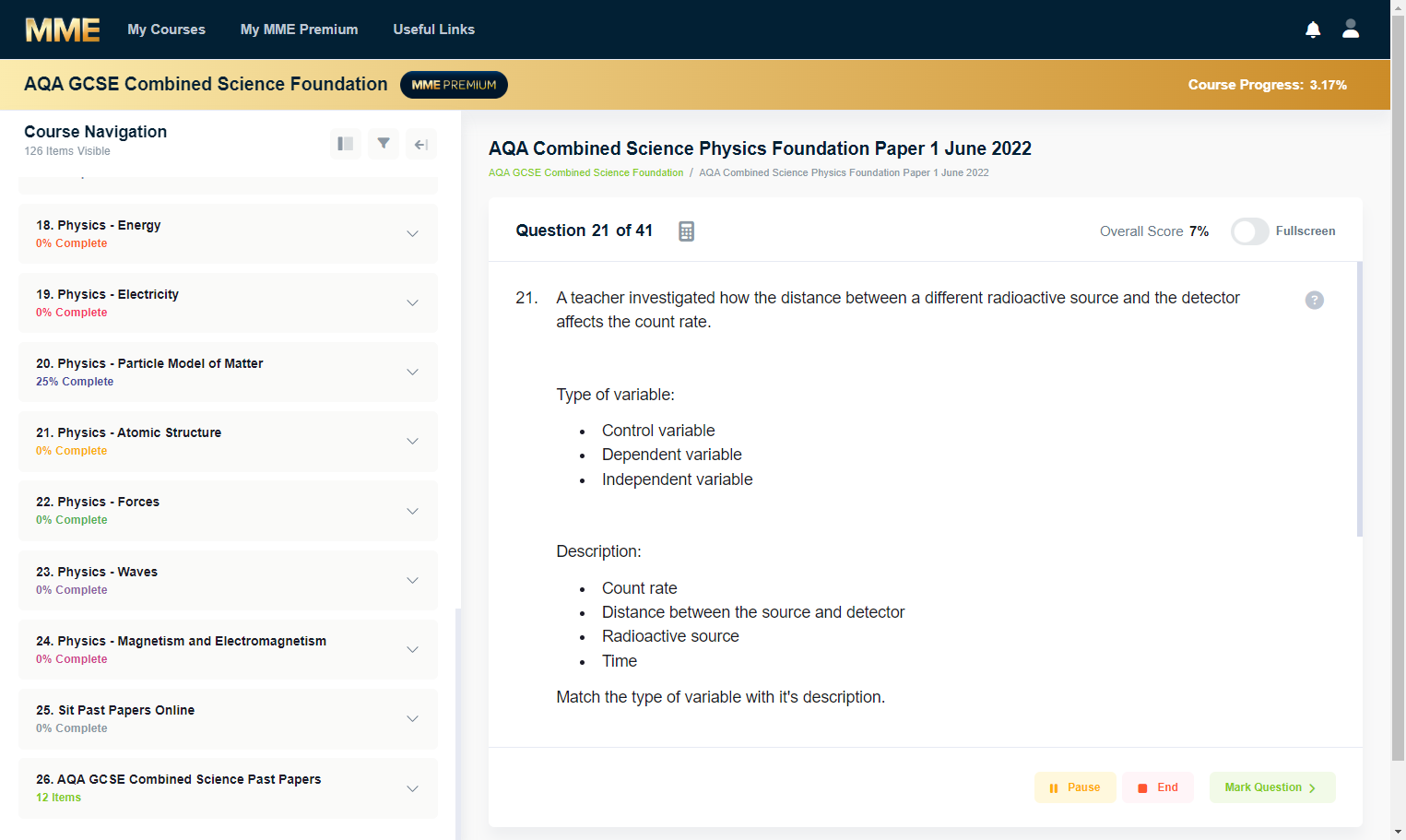 In some courses we have long form questions that are marked by AI.
