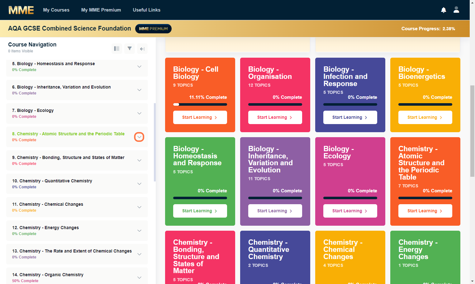 If you click into one of the topics...